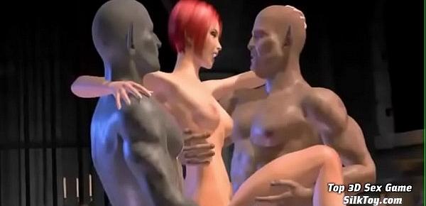  3D Monster Sex Slave